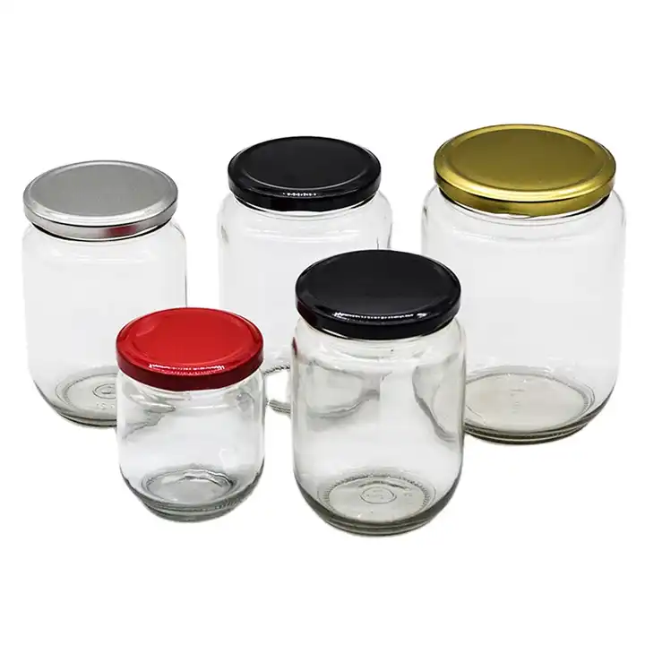 25ml 0.85oz High Quality Wholesale Mini Round Shape Glass Airtight Food Storage Jam Jelly Pickle Glass Jar With Metal Lid
