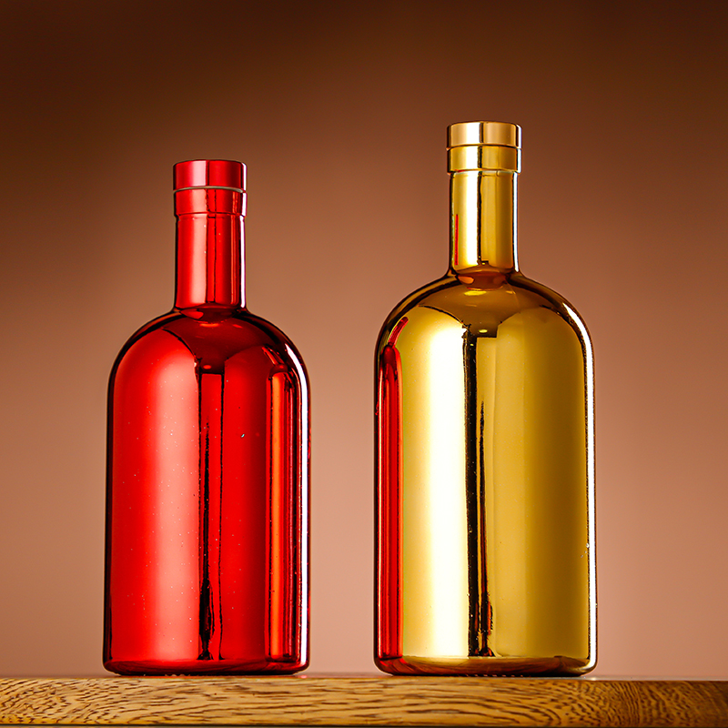 1000ml 750ml 500ml 375ml 200ml 100ml Glass Bottle Suppliers Vodka Glass Bottle Liquor for Whisky Vodka Gin Rum Brandy Spirits