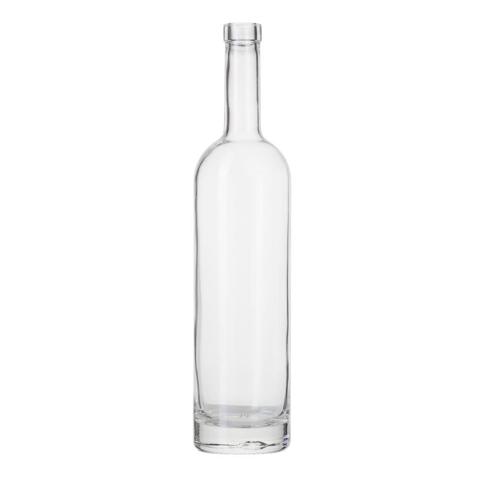 Free Sample 100ml 375ml 500ml 750ml Glass Empty Bottles Whiskey Vodka Whisky 75cl Botellas De Vidrio for Sale