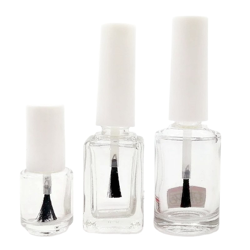 Luxury clear Giant Gel Nails Polish Bottles Nail Varnish Bottle Nail Glue Bottle for False Strip Lashes Glue