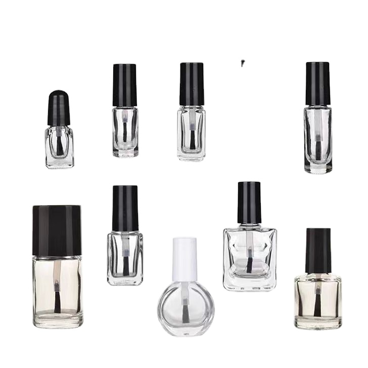 Manufacturer Direct Sales Nail Polish Bottle 5ml, 10ml, 15ml, Various Styles of Nail Polish, Empty Bottle Glass Jar Glass Bottle