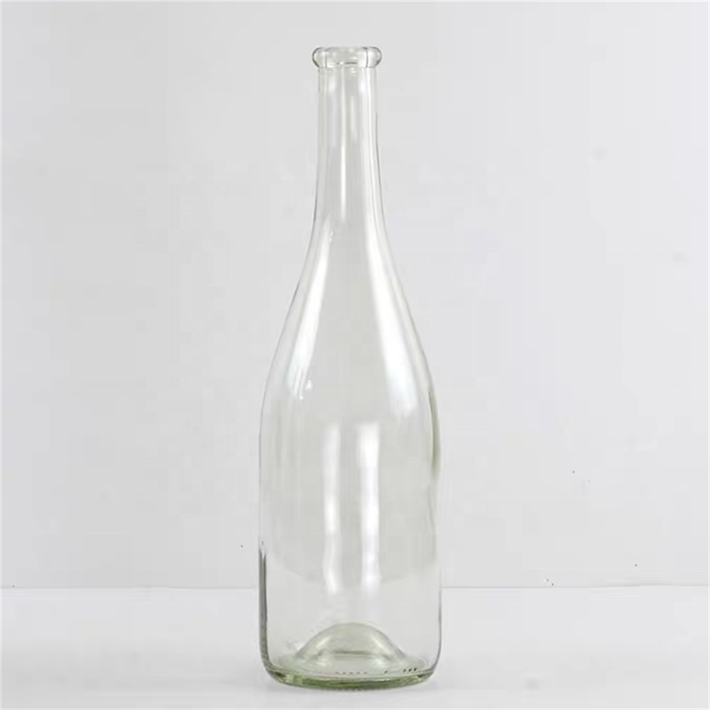 Clear Matte Dark Green Tawny Red Wine Cabinet Foreign Wine Bottle Homemade Enzyme Bottle Big Belly Glass Bottles