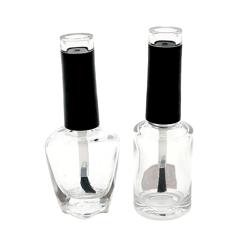 Wholesale 100ml Vegan Glass Nail Polish Bottle Xuzhou Accepted With Custom Logo Screw Cap for Cosmetic Use