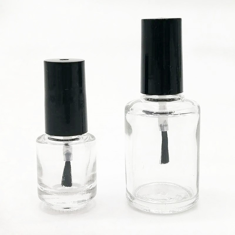 Luxury clear Giant Gel Nails Polish Bottles Nail Varnish Bottle Nail Glue Bottle for False Strip Lashes Glue