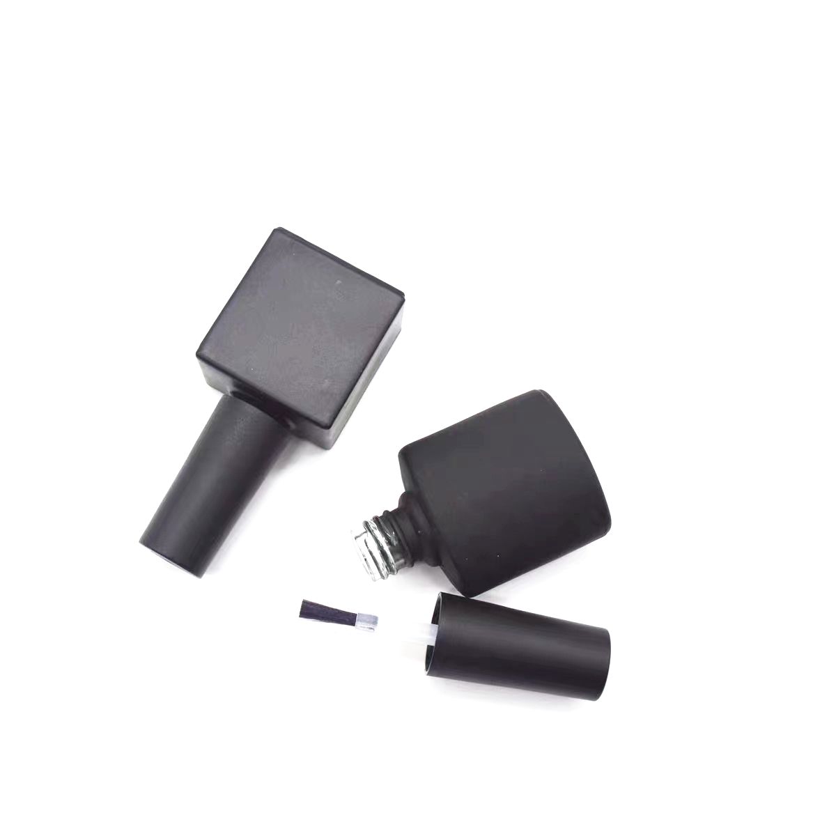Wholesale Luxury Custom 5ml 8ml 10ml 15ml  Empty Glass Bottle Uv Gel Nail Polish With Cap and Brush Nail Polish Bottle