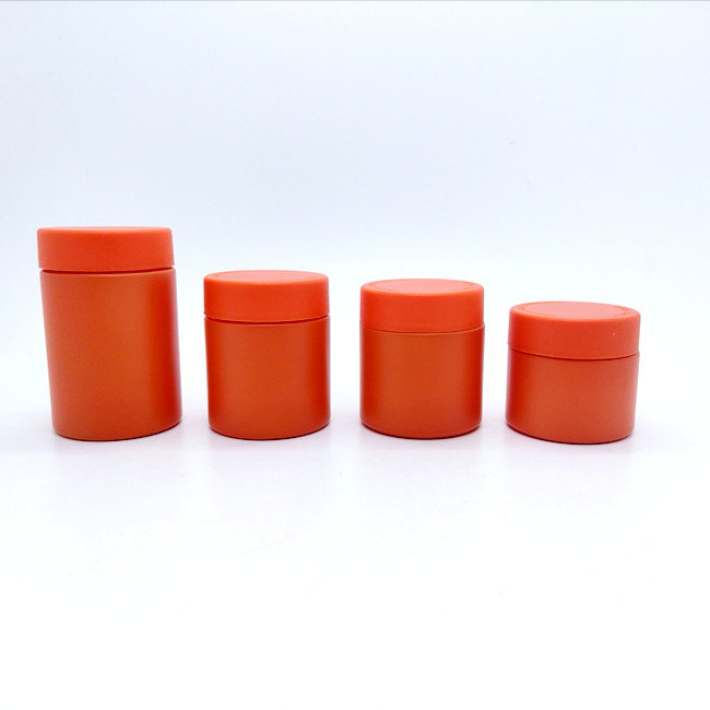1oz 2oz 3oz 4oz Custom Design Flower Stash Smell Proof Container Airtight Child Proof Glass Jar With Child Resistant Cap