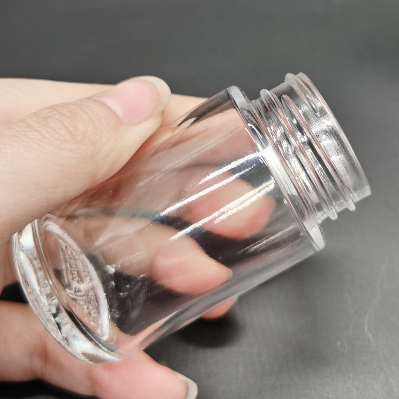 Natural Dark UV Violet Glass Jars 100ml 150ml  250ml Smell Proof Food Bottle for Gummy Dried Flowers Bottle Jar W/ Bakelite Cap