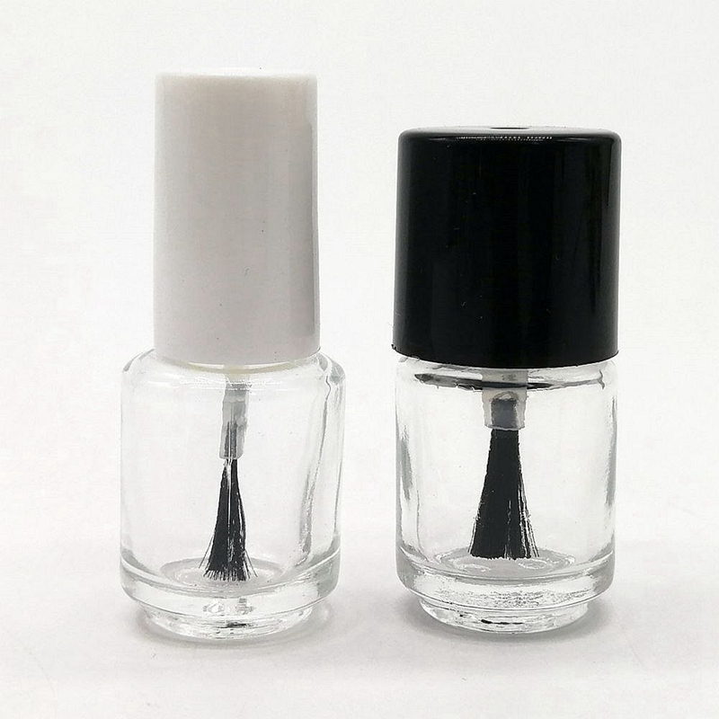 Wholesale Custom 5ml 8ml 15ml White Empty Glass Bottle for Uv Gel Nail Polish With Cap and Brush Nail Polish Bottle Glass Jar Glass Bottle