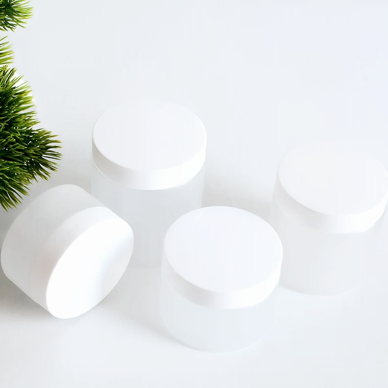 High Quality Cosmetic Containers Round Skincare Bottles Luxury 30g 50g 100g  Cosmetic Moisturizer Face Cream Jars
