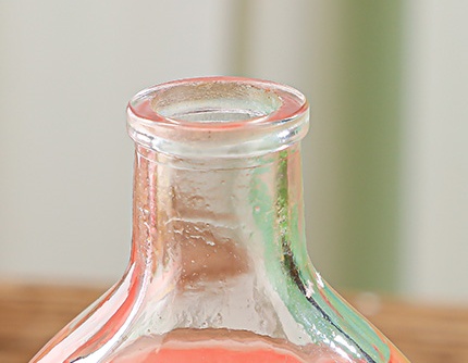 250ml 375ml 500ml Flat Brandy Whisky Gin Tequila Glass Bottle 750ml Oval Shape Flask Glass Spirits Bottle