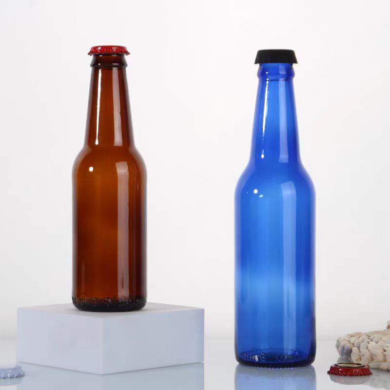Empty Recyclable Custom 250ml 500ml 330ml Beer Bottle Brown Perfume Glass Bottle 640ml Crown Cap Bottle