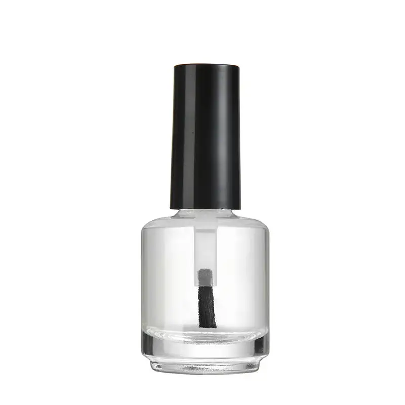 Wholesale 100ml Vegan Glass Nail Polish Bottle Xuzhou Accepted With Custom Logo Screw Cap for Cosmetic Use