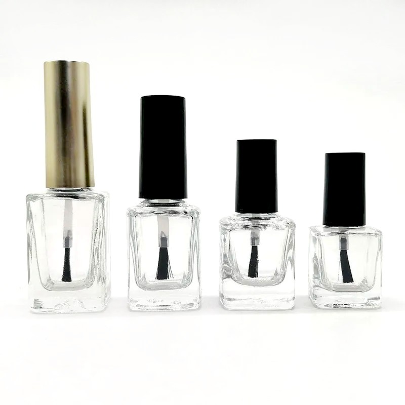 Luxury clear Giant Gel Nails Polish Bottles Nail Varnish Bottle Nail Glue Bottle for False Strip Lashes Glue