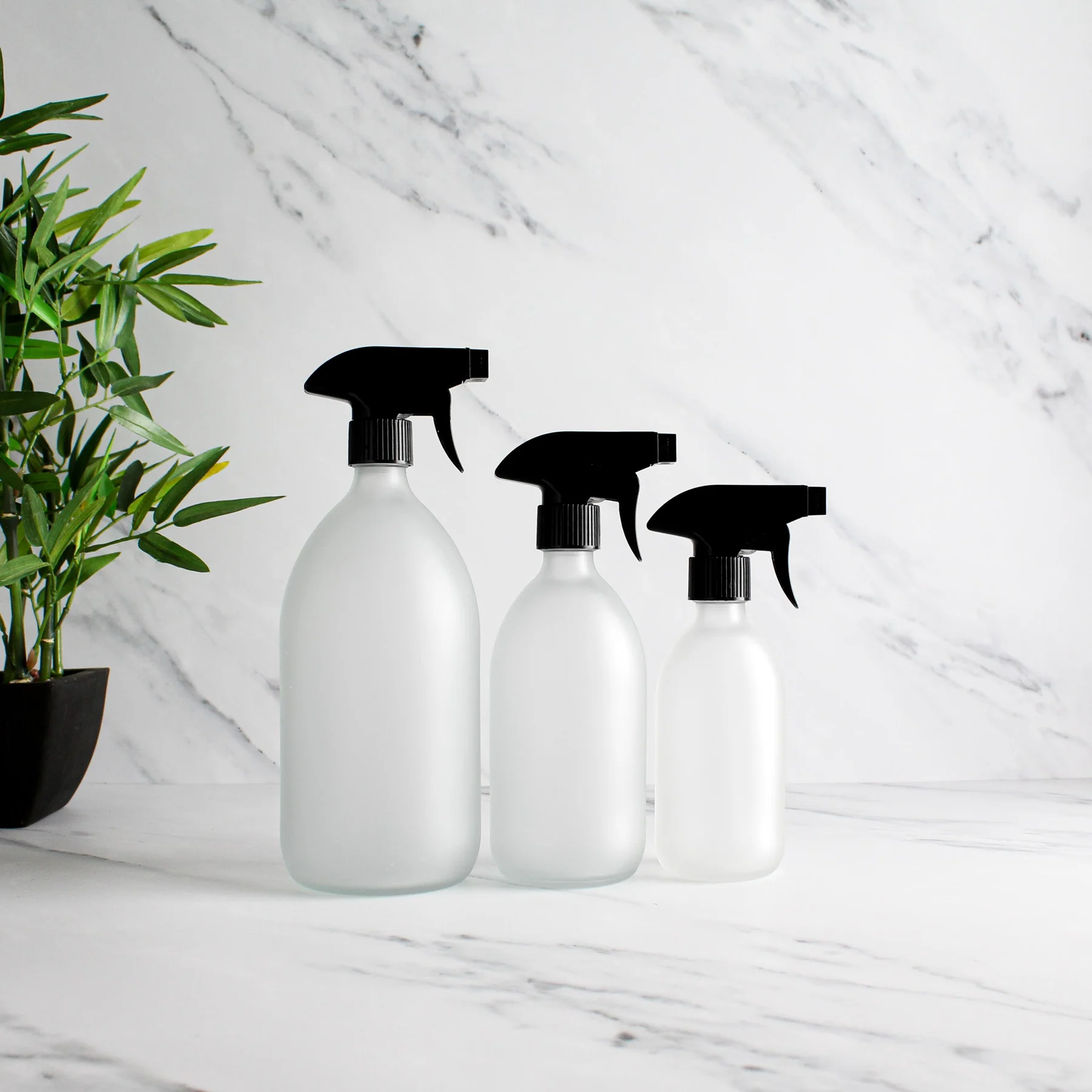 250ml 500ml Round Hand Shampoo Bath Lotion Dispenser Glass Pump Bottle With Pump