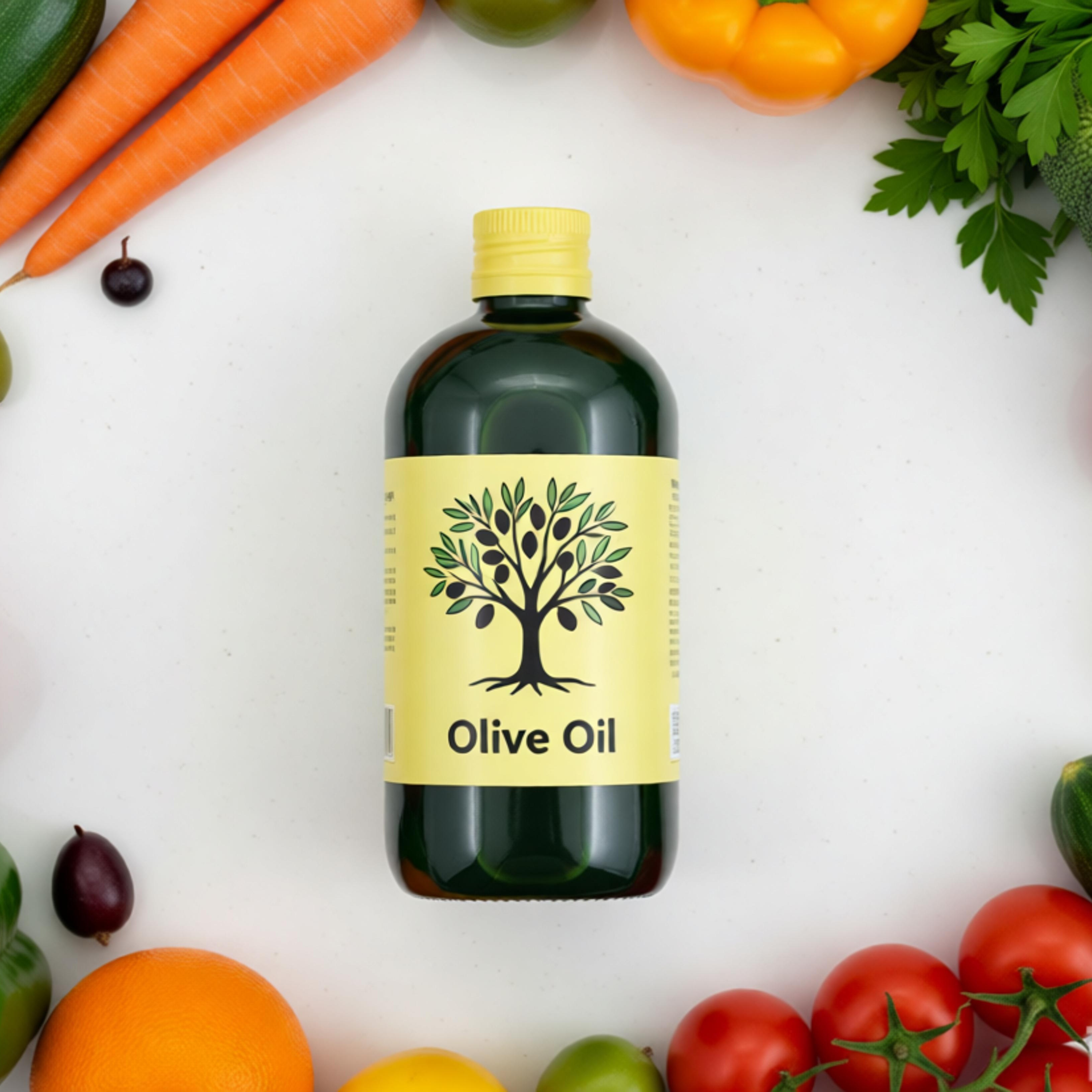 Customized Colorful Matt Green  500ml 1000ml Glass Olive Oil Bottle with Aluminum Cap